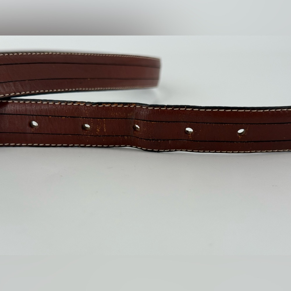 Vintage Coach Belt 42 - Picture 4 of 9
